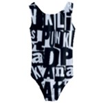 Punk Lives Kids  Cut-Out Back One Piece Swimsuit