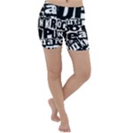 Punk Lives Lightweight Velour Yoga Shorts