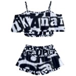 Punk Lives Kids  Off Shoulder Skirt Bikini