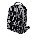 Punk Lives Flap Pocket Backpack (Large)