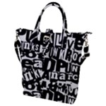 Punk Lives Buckle Top Tote Bag