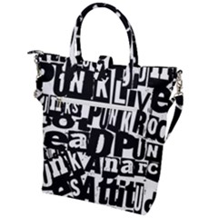 Buckle Top Tote Bag 