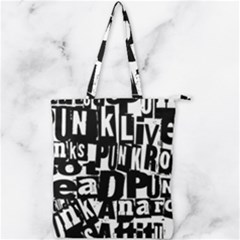 Double Zip Up Tote Bag 