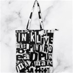 Punk Lives Double Zip Up Tote Bag