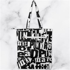 Double Zip Up Tote Bag 