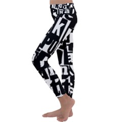 Kids  Lightweight Velour Classic Yoga Leggings 
