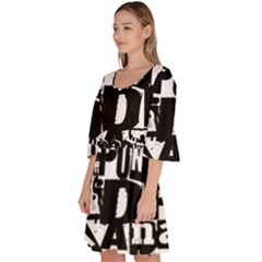 Velour Kimono Dress 