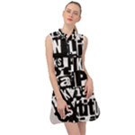 Punk Lives Sleeveless Shirt Dress