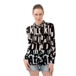 Punk Lives Long Sleeve Chiffon Shirt