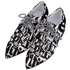 Women s Pointed Oxford Shoes 
