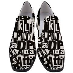 Women Slip On Heel Loafers 