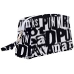 Punk Lives Wristlet Pouch Bag (Large)