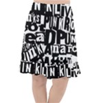 Punk Lives Fishtail Chiffon Skirt