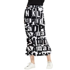 Maxi Fishtail Chiffon Skirt 