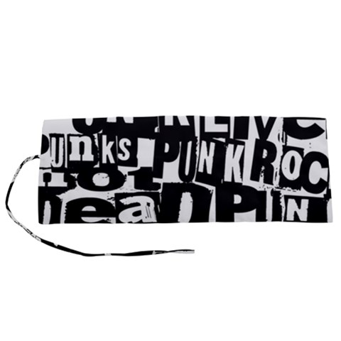 Punk Lives Roll Up Canvas Pencil Holder (S) from ArtsNow.com