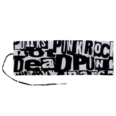 Punk Lives Roll Up Canvas Pencil Holder (M) from ArtsNow.com