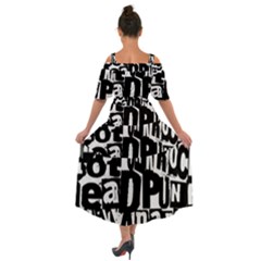 Shoulder Straps Boho Maxi Dress  