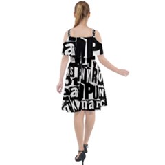 Cut Out Shoulders Dress 
