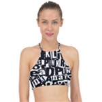 Punk Lives Racer Front Bikini Top