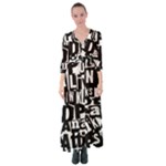 Punk Lives Button Up Maxi Dress