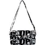 Punk Lives Removable Strap Clutch Bag