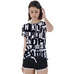 Punk Lives Short Sleeve Foldover Tee