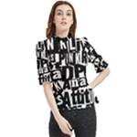 Punk Lives Frill Neck Blouse