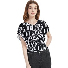 Butterfly Chiffon Blouse 