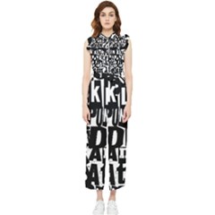 Women s Frill Top Chiffon Jumpsuit 