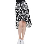 Punk Lives Frill Hi Low Chiffon Skirt