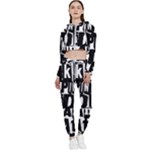 Punk Lives Cropped Zip Up Lounge Set