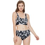 Punk Lives Frilly Bikini Set