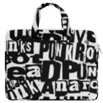 Punk Lives MacBook Pro Double Pocket Laptop Bag