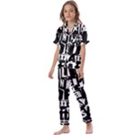 Punk Lives Kids  Satin Short Sleeve Pajamas Set