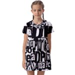 Punk Lives Kids  Asymmetric Collar Dress