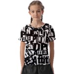 Punk Lives Kids  Frill Chiffon Blouse