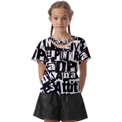 Kids  Front Cut T-Shirt 