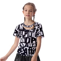 Kids  Front Cut T-Shirt 