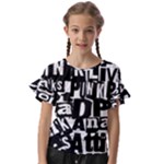 Punk Lives Kids  Cut Out Flutter Sleeves