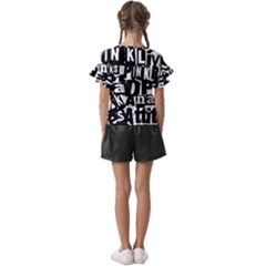 Kids  Cut Out Flutter Sleeves 