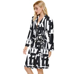 Long Sleeve Velvet Robe 