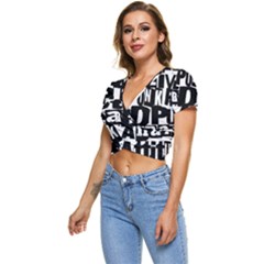 Short Sleeve Foldover T-Shirt 