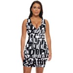 Punk Lives Draped Bodycon Dress