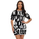 Punk Lives Just Threw It On Dress