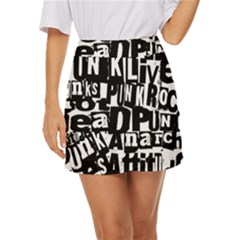 Mini Front Wrap Skirt 