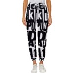 Punk Lives Cropped Drawstring Pants