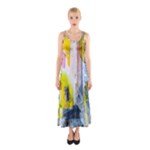 Graffiti Graphic Sleeveless Maxi Dress