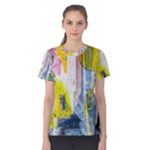 Graffiti Graphic Women s Cotton Tee