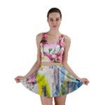 Graffiti Graphic Mini Skirt
