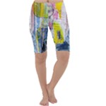 Graffiti Graphic Cropped Leggings 